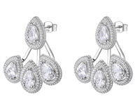 Earrings Rosato Woman in Silver RZAN23